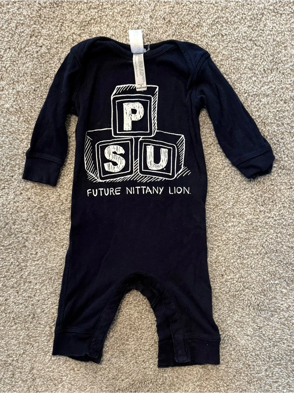Penn State Baby Boy 2 Piece Bundle 3-6M 6M Nittany Lions PSU